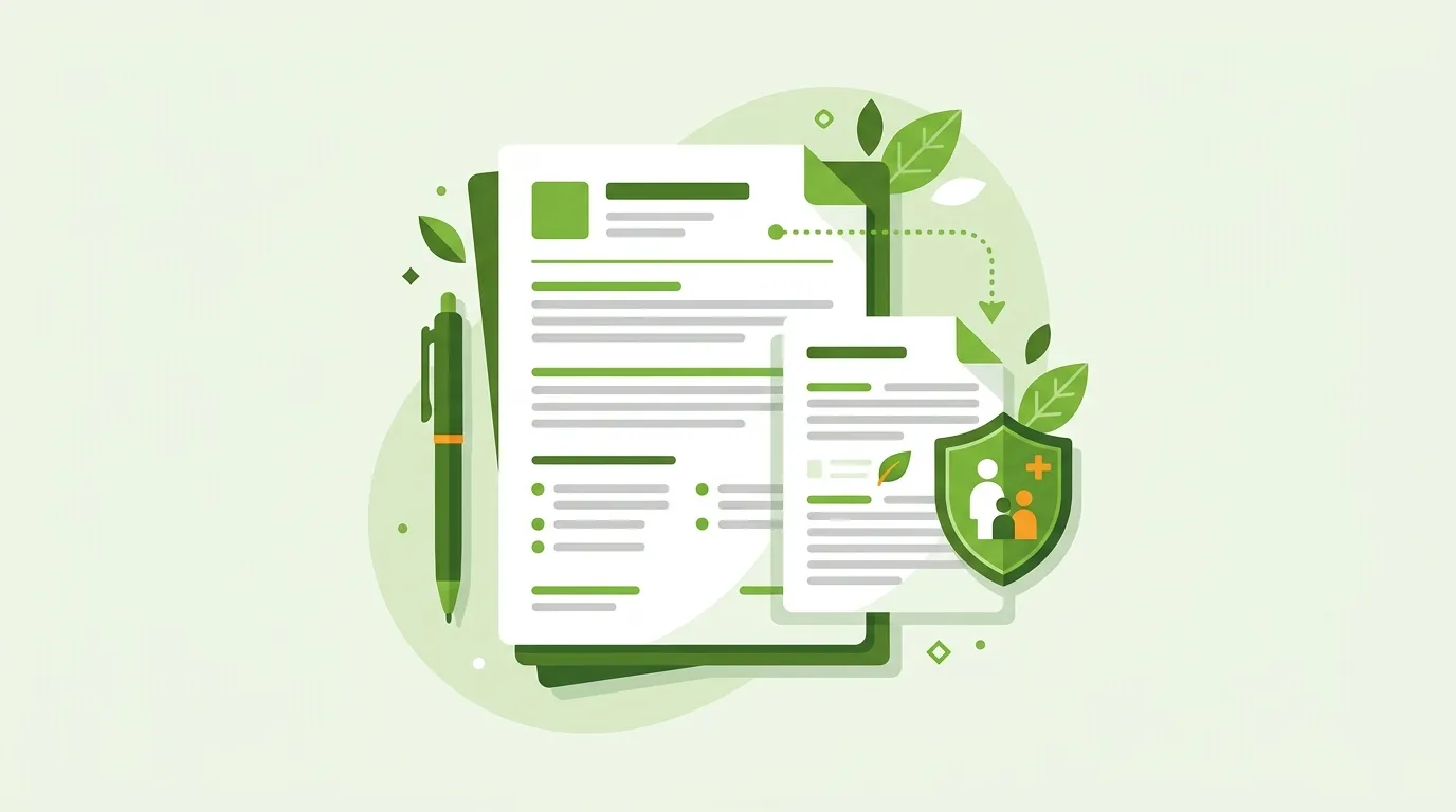 Illustration zur Einkommensabsicherung