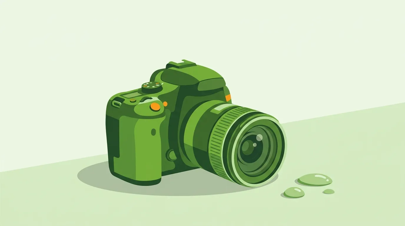 Kamera – Illustration zur Kamera-Versicherung