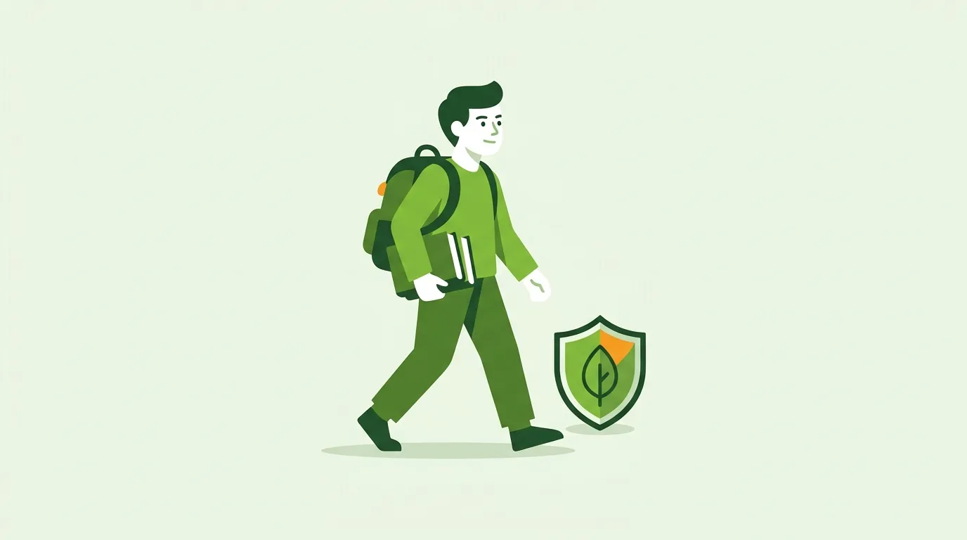 Illustration zur Studentenversicherung