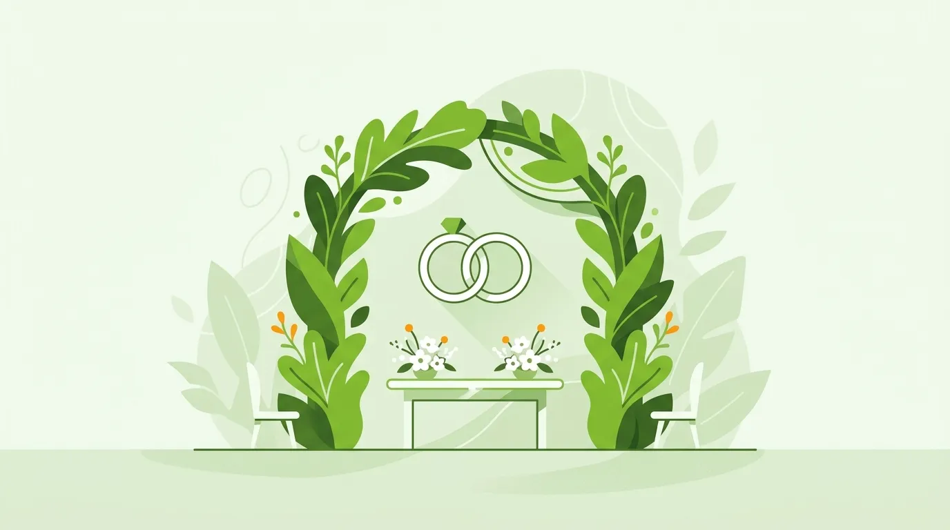 Illustration zur Hochzeitsversicherung