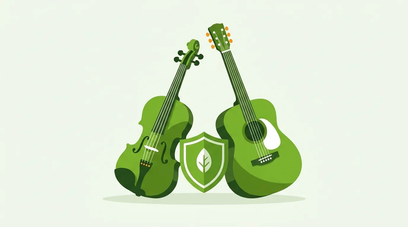Illustration zur Instrumentenversicherung