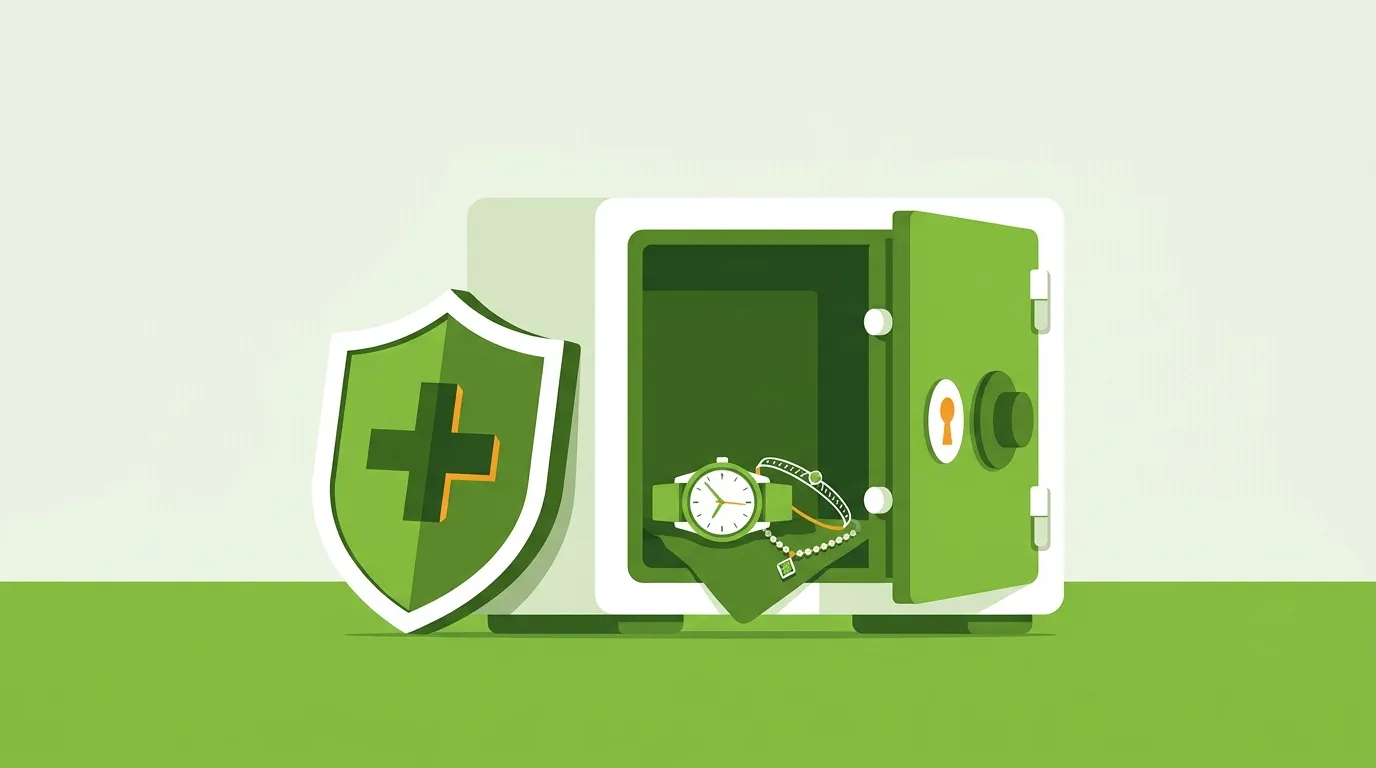 Illustration zur Wertsachenversicherung