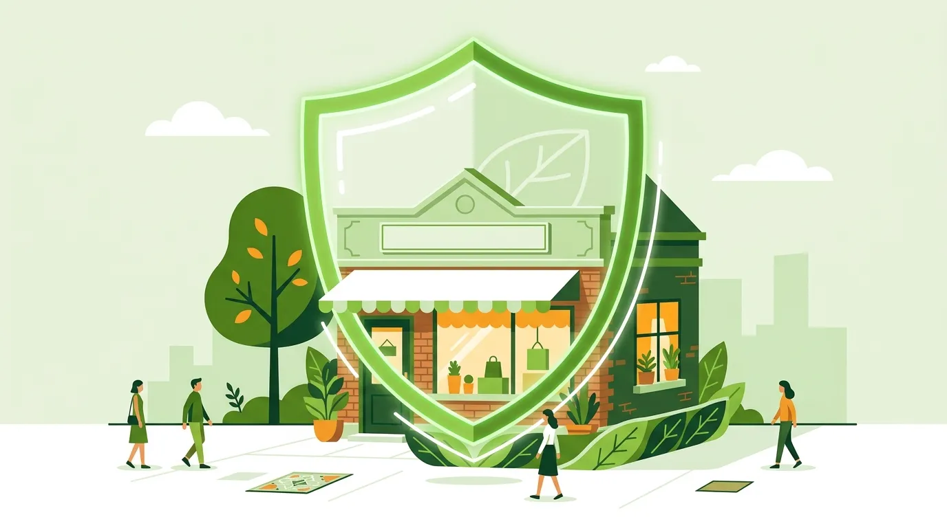 Illustration zur Gewerbeversicherung