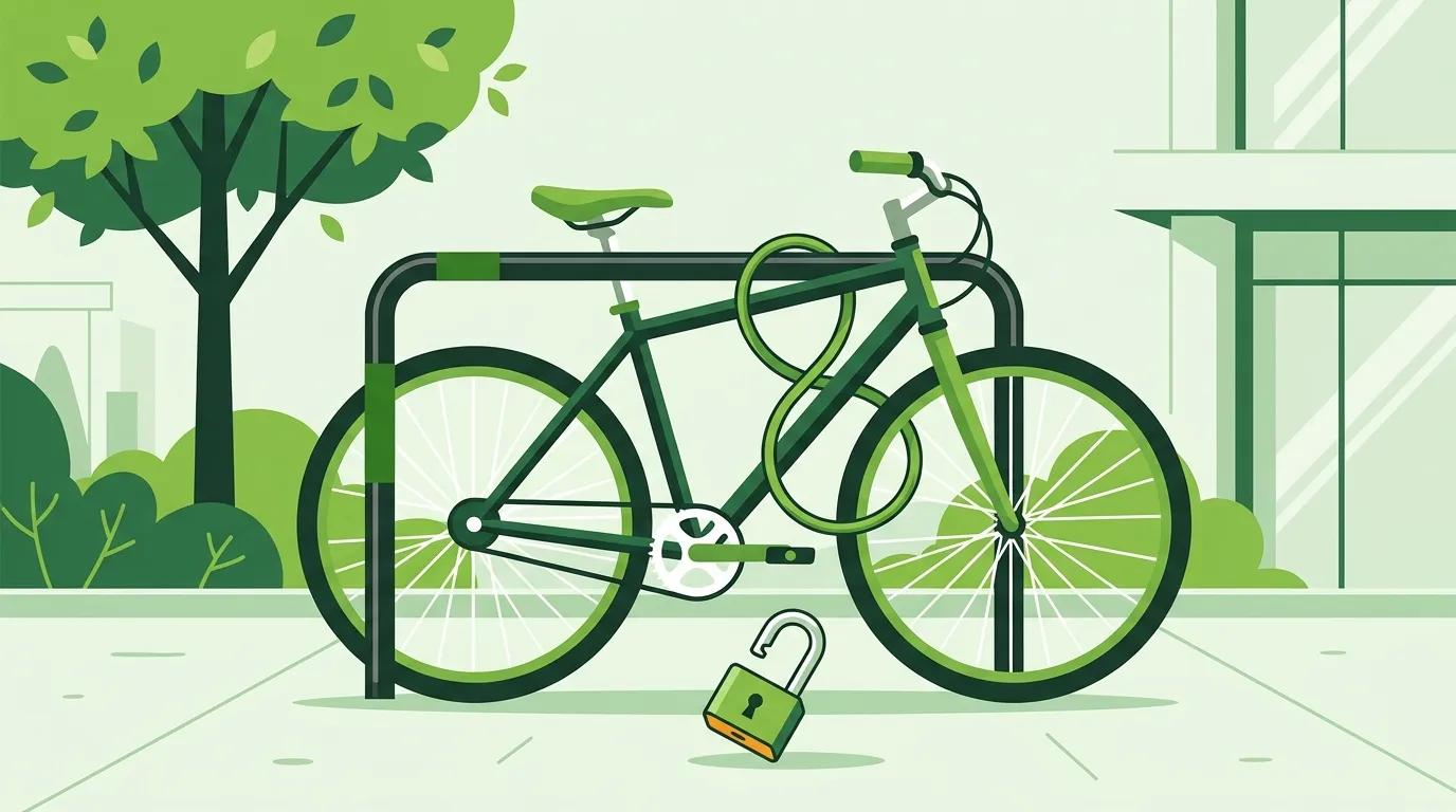Illustration zur Fahrradversicherung