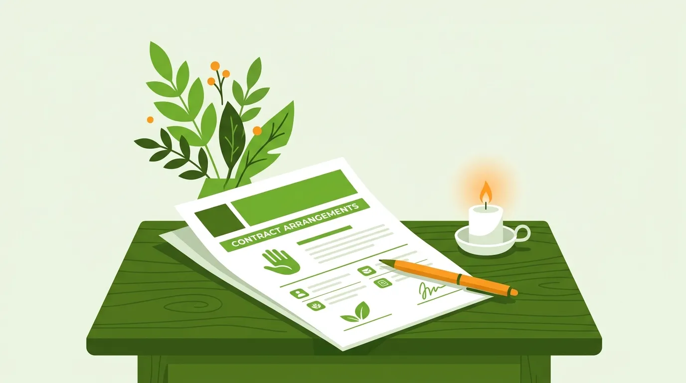 Illustration zur Bestattungsvorsorge