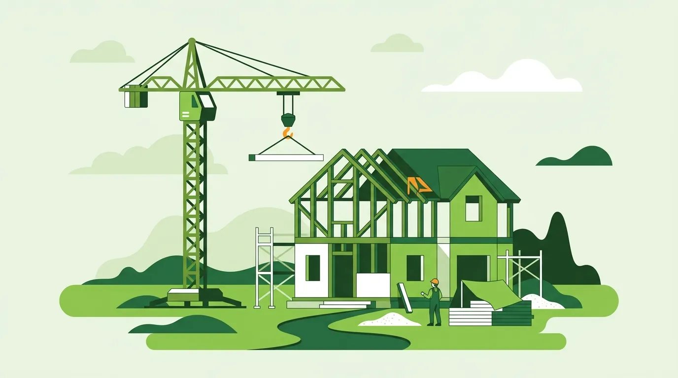 Illustration zur Bauversicherung