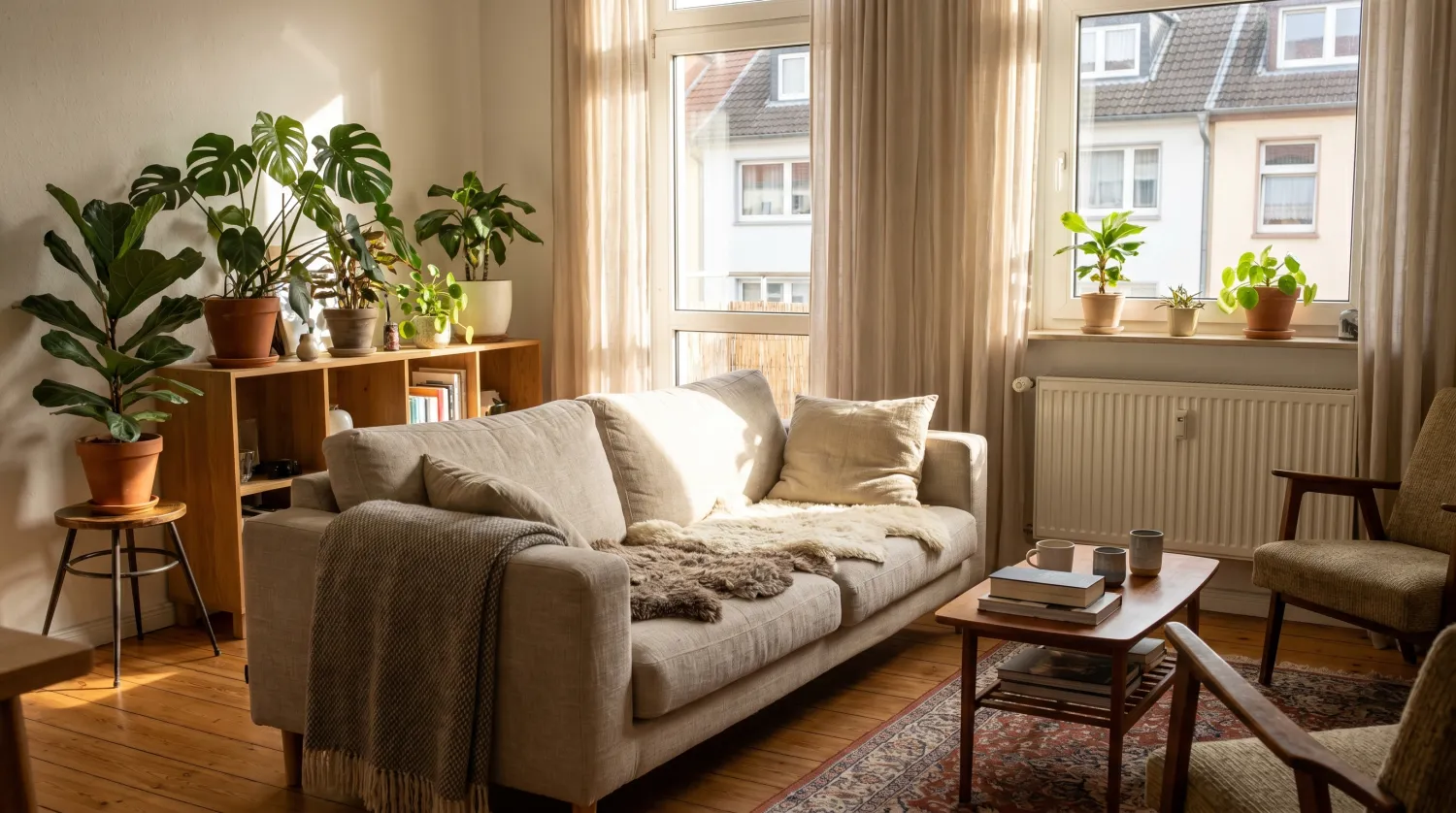Mieter in einer Wohnung