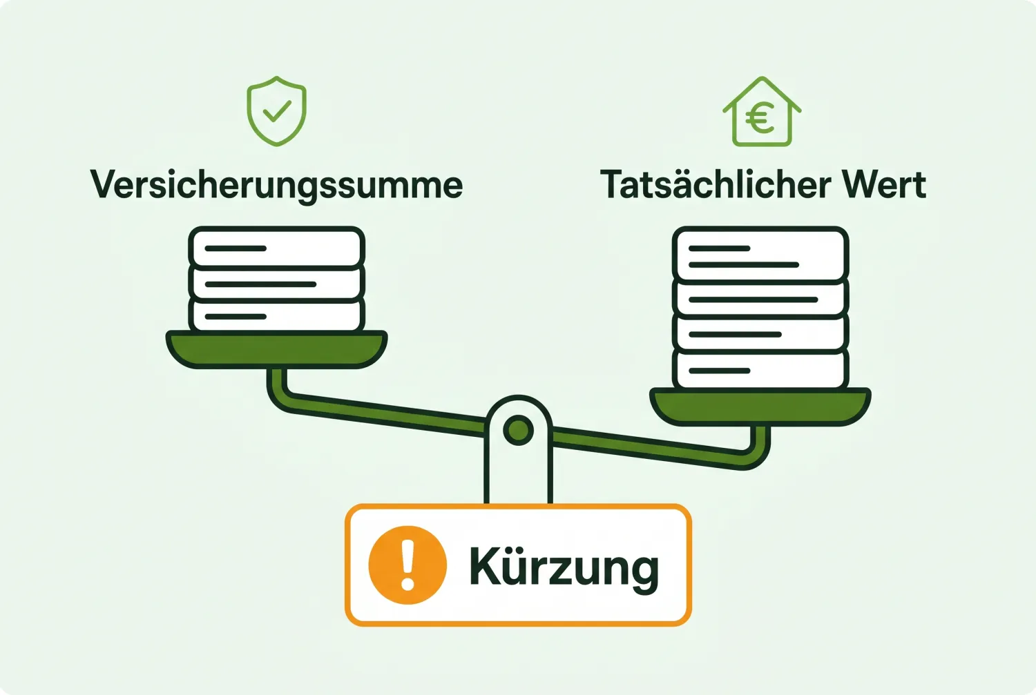 Unterversicherung