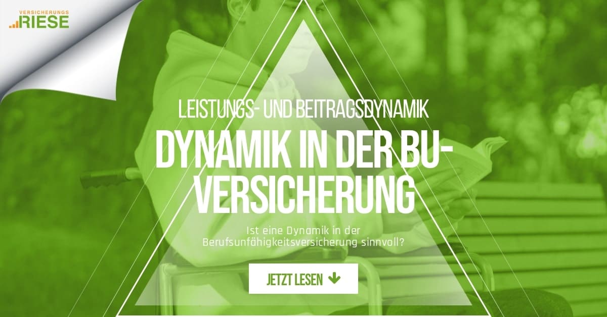 Berufsunfähigkeitsversicherung Dynamik sinnvoll