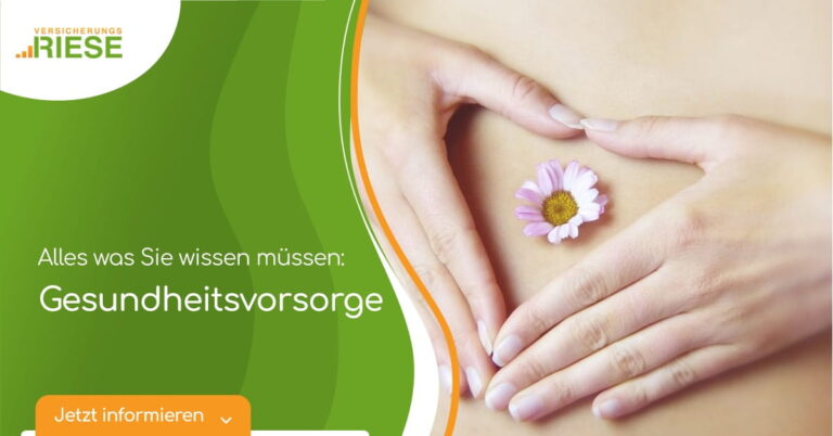 Gesundheitsvorsorge: Was Sie wissen müssen