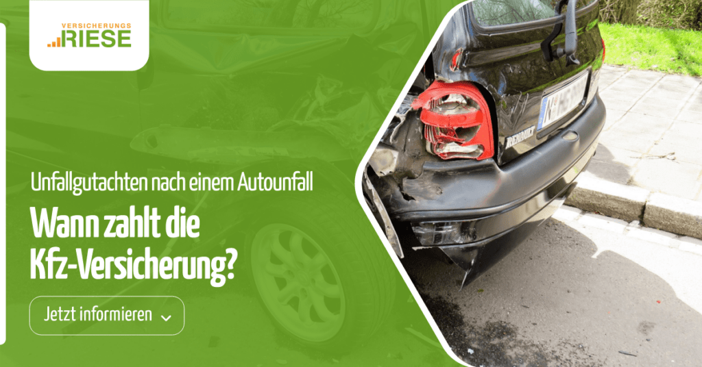 Unfallgutachten nach Autounfall