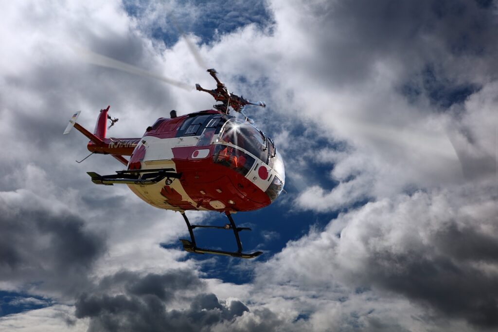 Ausland versicherung Helikopter