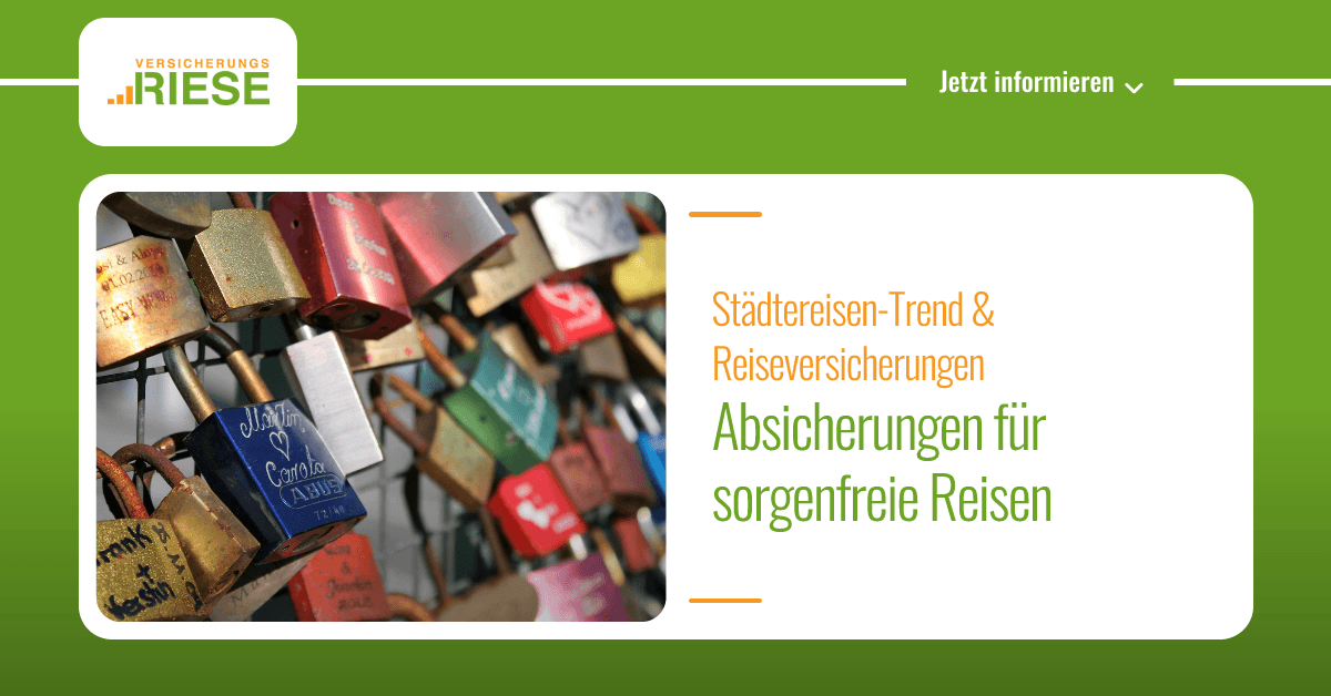 Versicherungen für Städtereisen