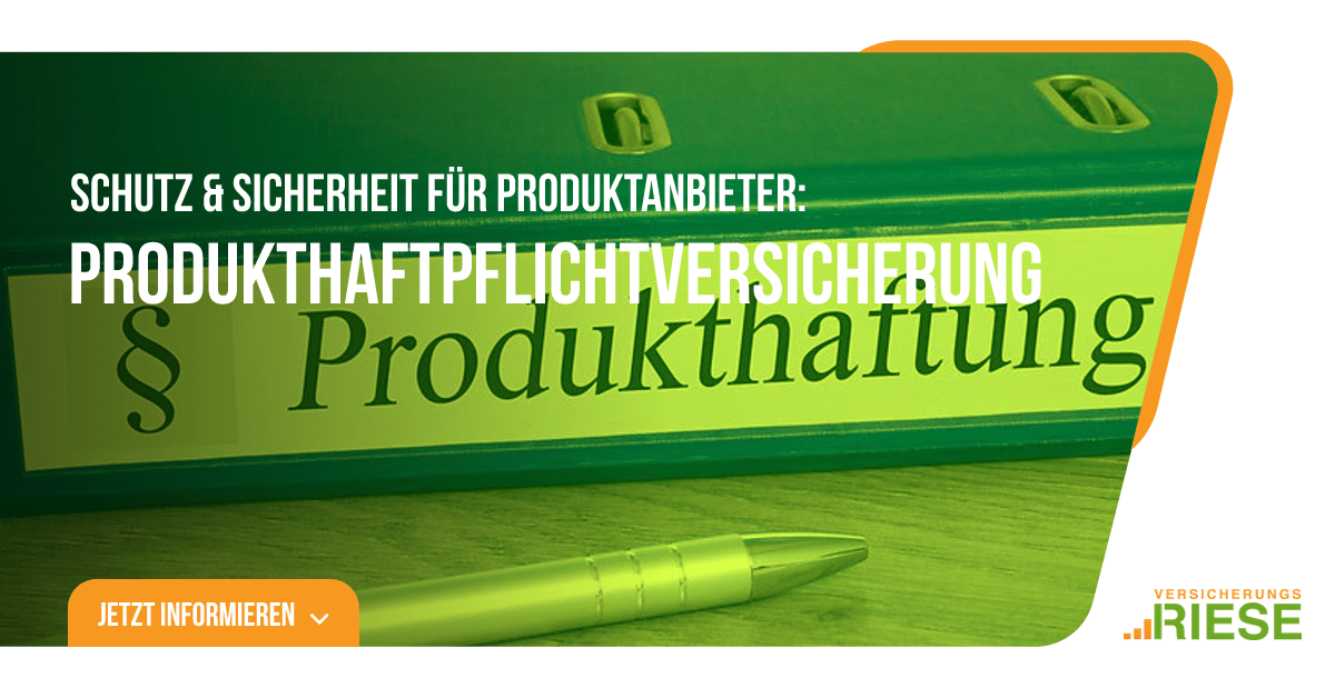 Nutzen der Produkthaftpflichtversicherung
