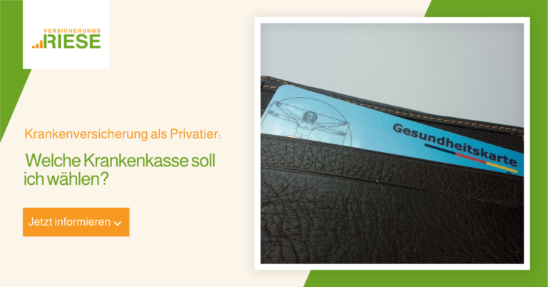 Welche Krankenkasse als Privatier wählen: die besten Tipps