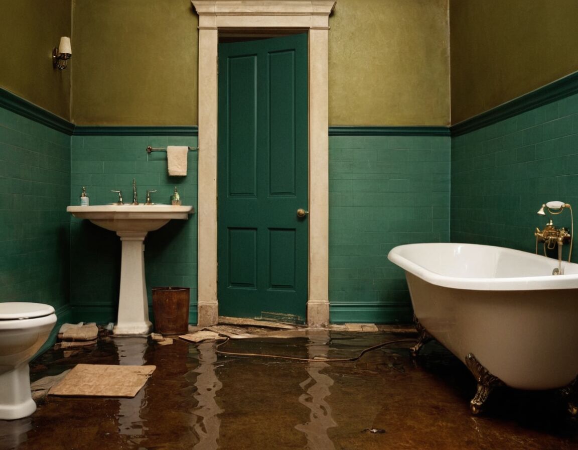 Handwerkerkosten: Was übernimmt die Versicherung? - Wasserschaden im Bad: Was zahlt die Versicherung?