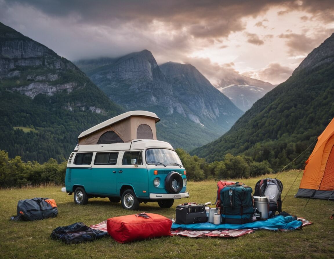 Zusatzleistungen für Campingausrüstung wählen - Die richtige Camper Versicherung: So finden Sie den optimalen Schutz für Ihr Fahrzeug