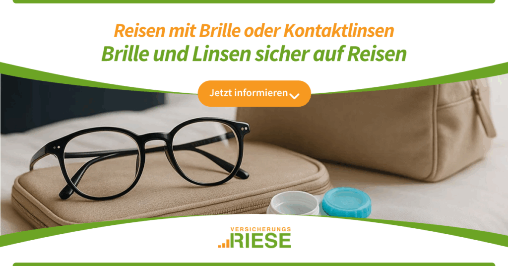 Reiseversicherung für Sehhilfen