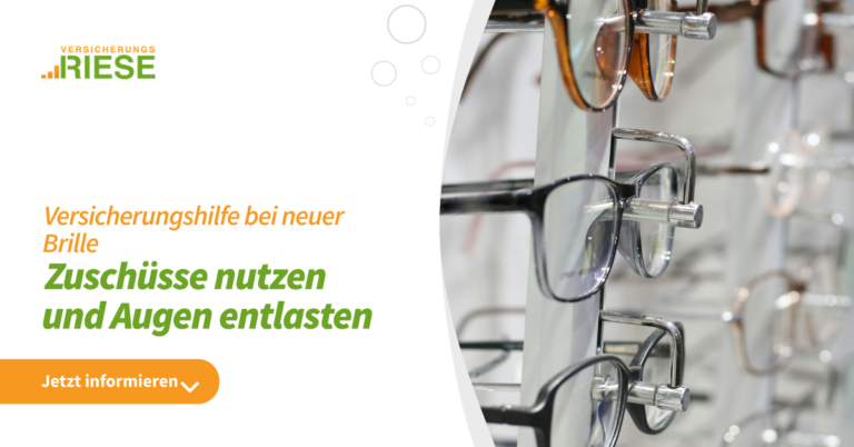 Neue Brille? So unterstützen Versicherungen die Eingewöhnung