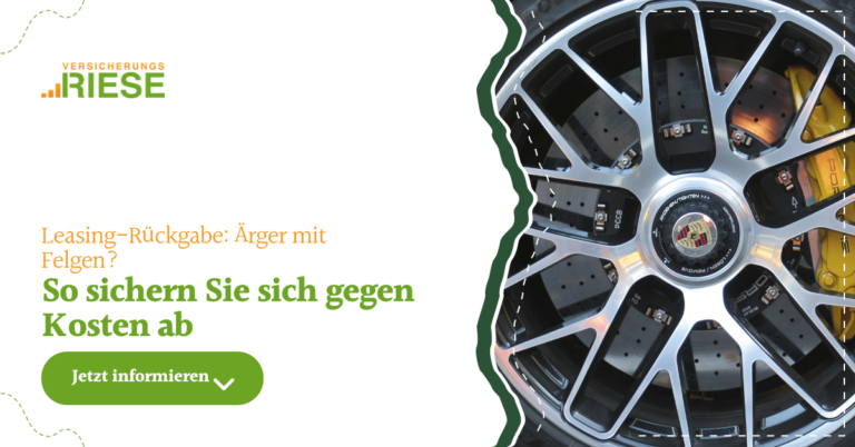 Leasing-Rückgabe mit Felgenschäden: Welche Versicherung springt ein?