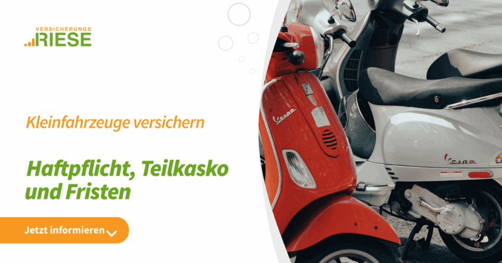 Kleinkrafträder versichern
