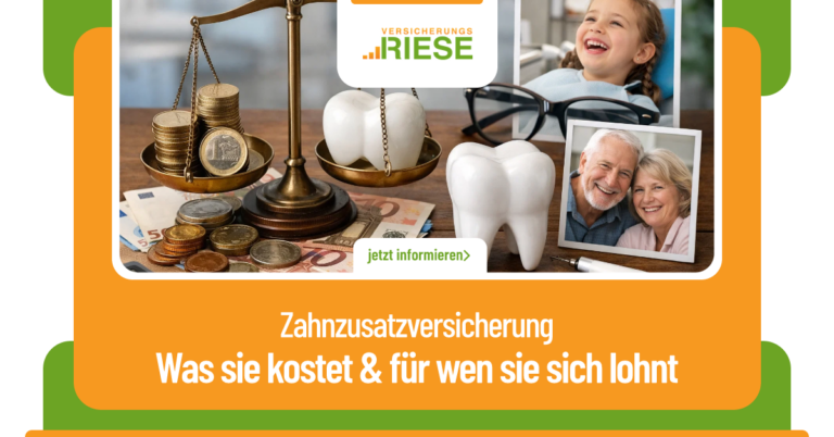 Zahnzusatzversicherung: Was sie kostet und für wen sie sich lohnt