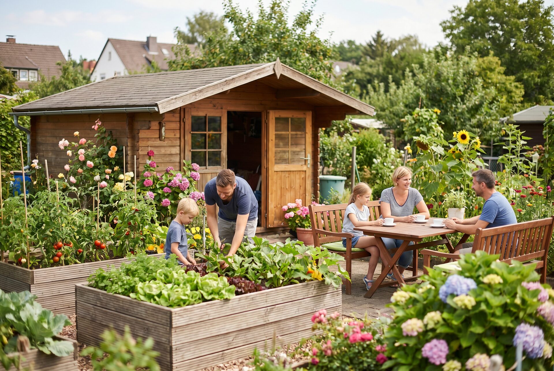Kleingartenversicherung: Laube und Garten im Kleingarten absichern