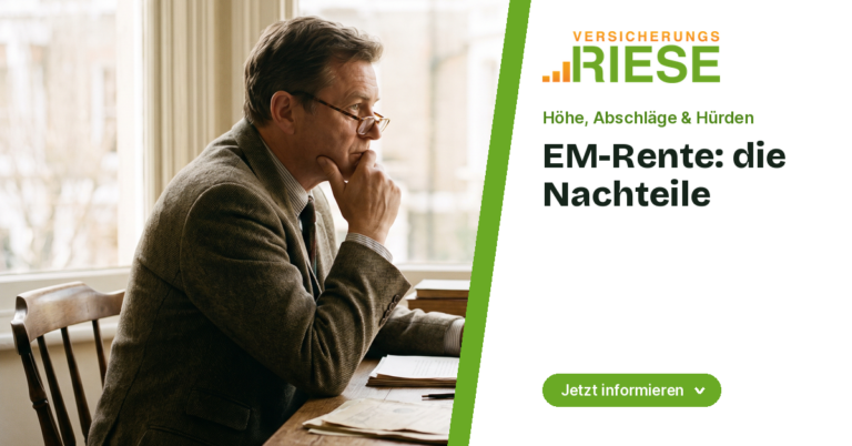 Erwerbsminderungsrente: Nachteile, Höhe und was Betroffene wissen müssen
