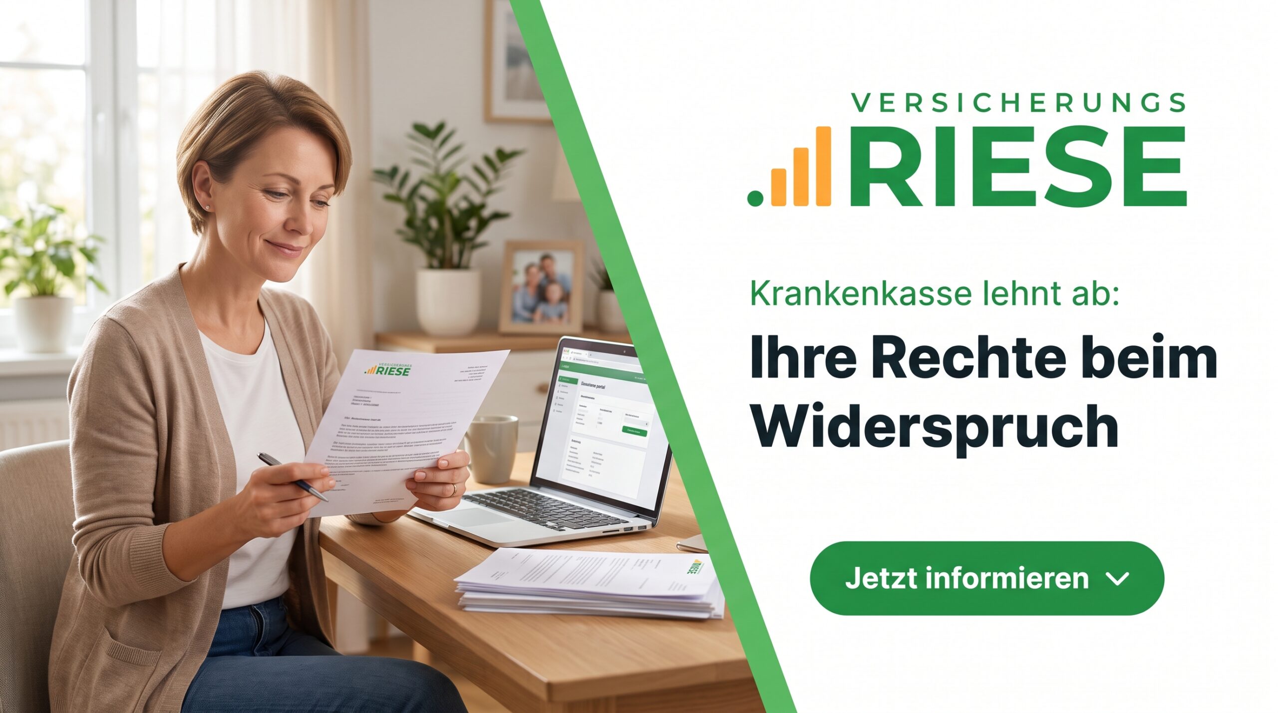 Krankenkasse lehnt Leistung ab – Ihre Rechte beim Widerspruch, Ratgeber von Versicherungsriese