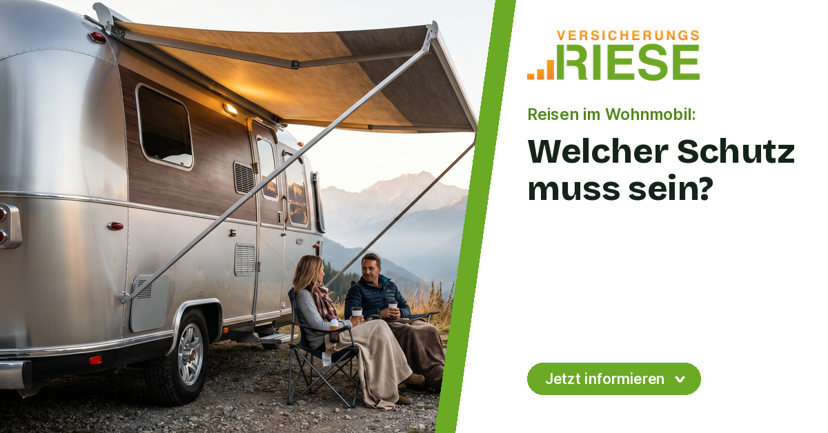 Wohnmobilversicherung: Bausteine, Kosten und Spartipps