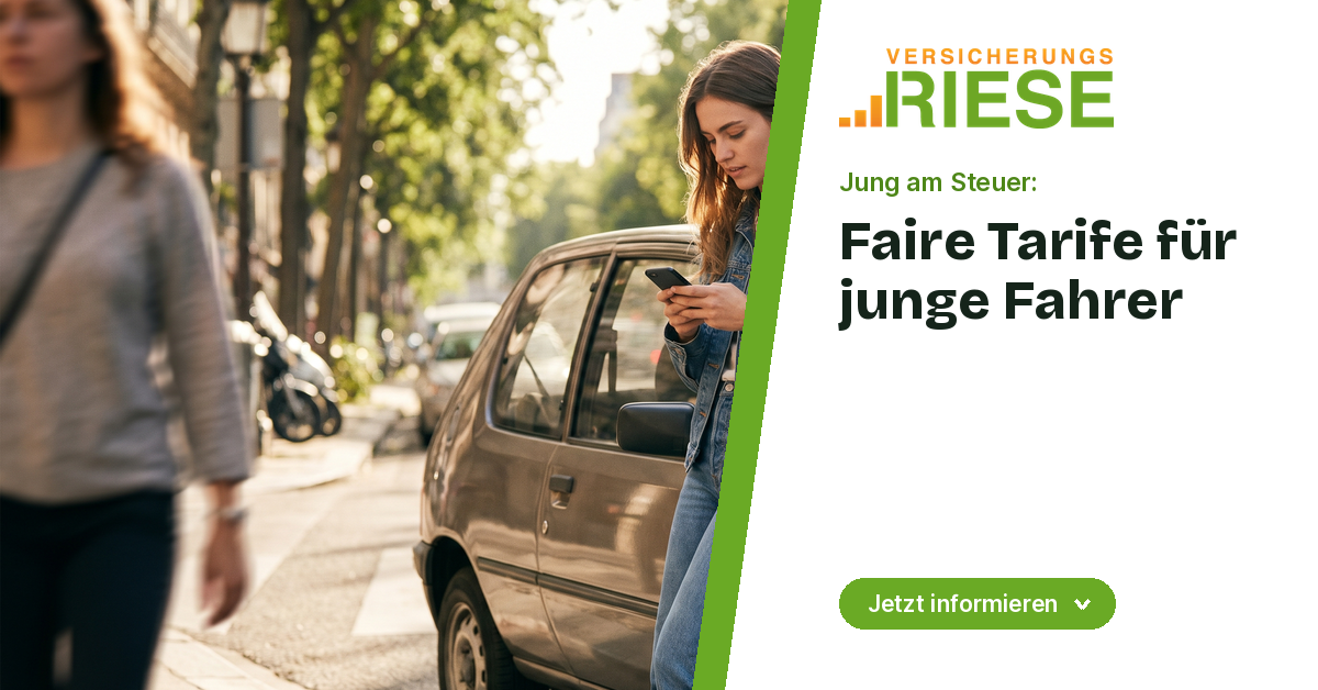 Young-Driver-Versicherung: faire Tarife für junge Fahrer