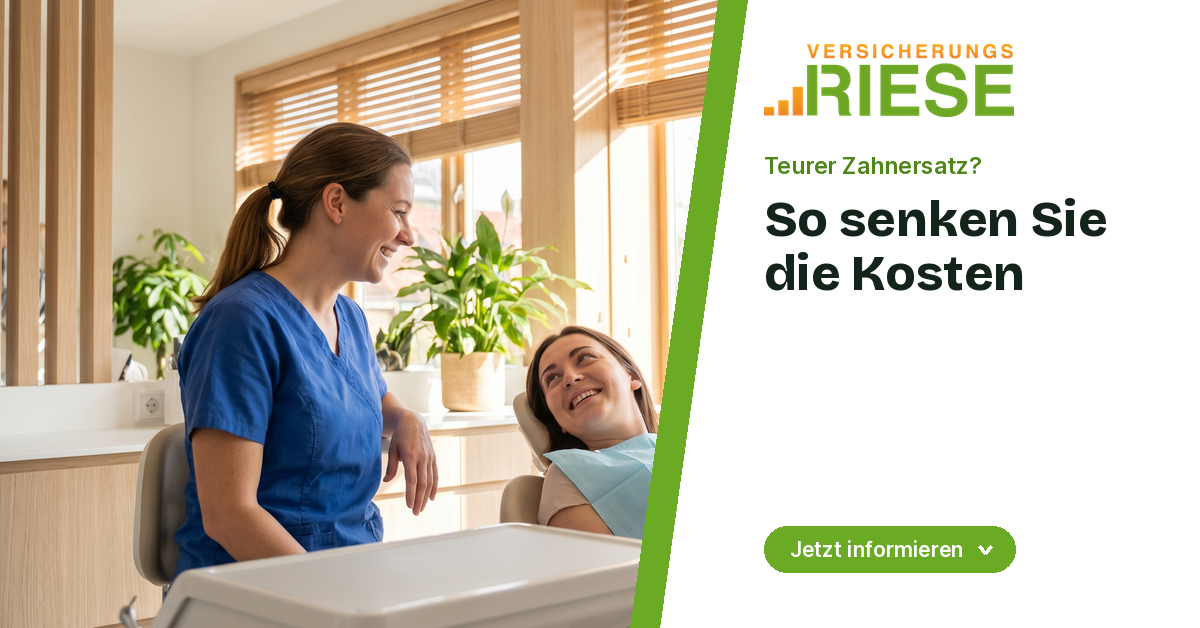 Zahnarzt-Versicherung: So senken Sie Ihre Eigenkosten