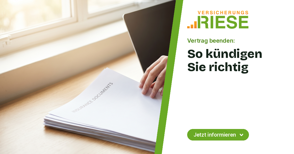 Versicherung kündigen: Fristen, Form und Sonderkündigung