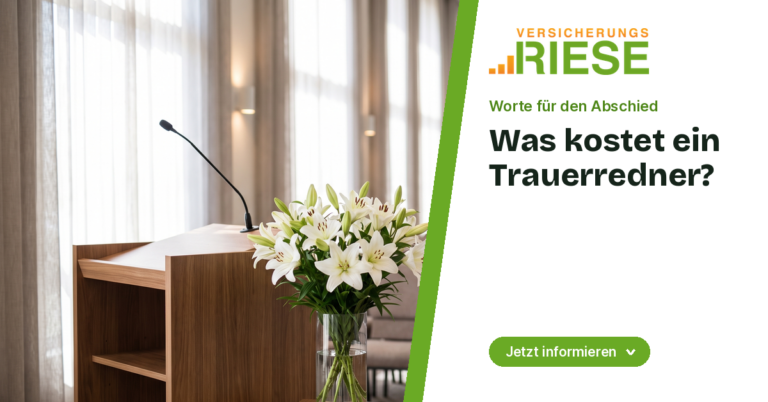Trauerredner: Kosten, Leistungen und Auswahl