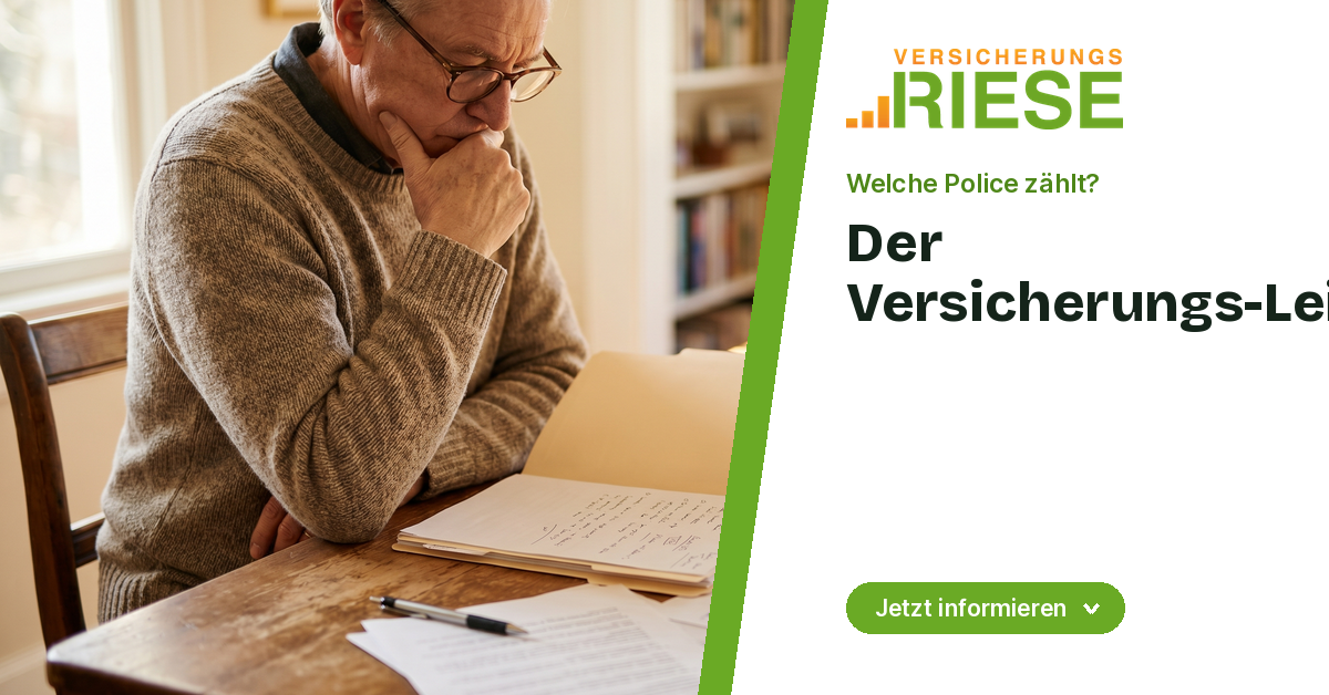 Welche Versicherung braucht man? Der Leitfaden