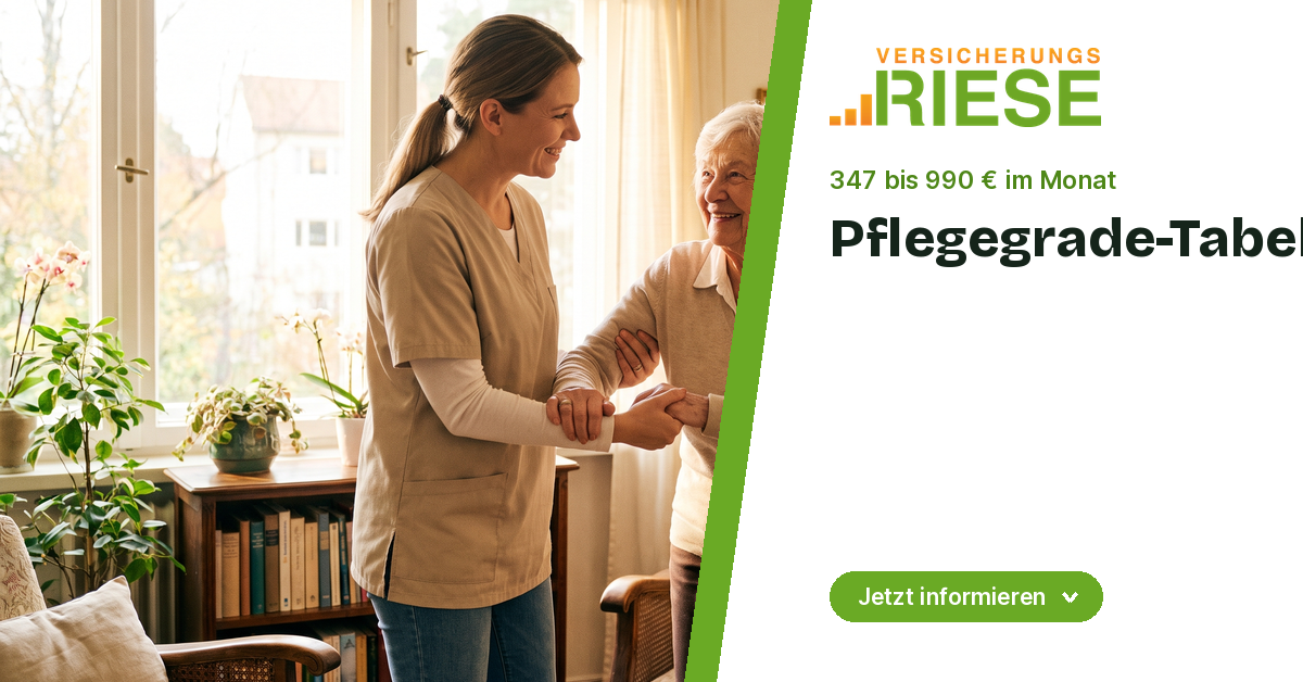 Pflegerin unterstützt eine ältere Frau liebevoll zu Hause