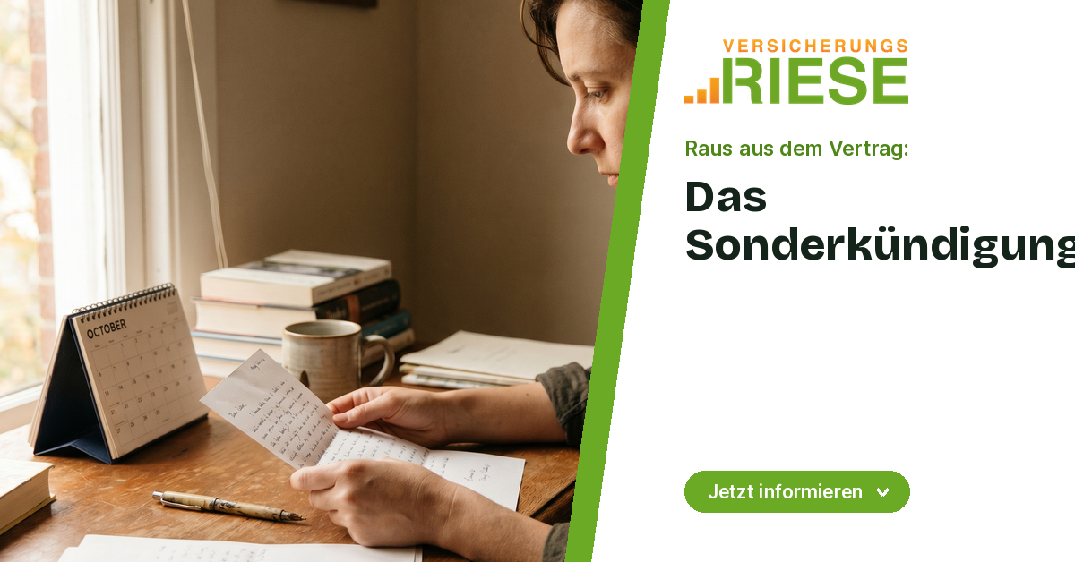 Sonderkündigungsrecht bei Versicherungen: So nutzen Sie es