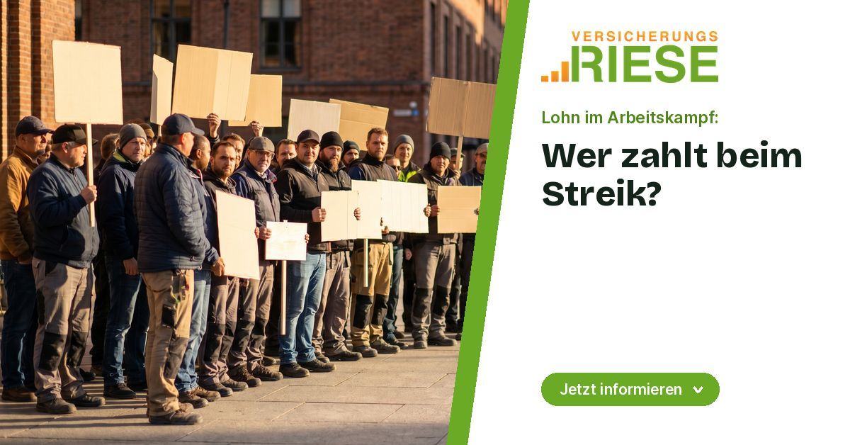 Streikversicherung: Wie Arbeitnehmer sich absichern
