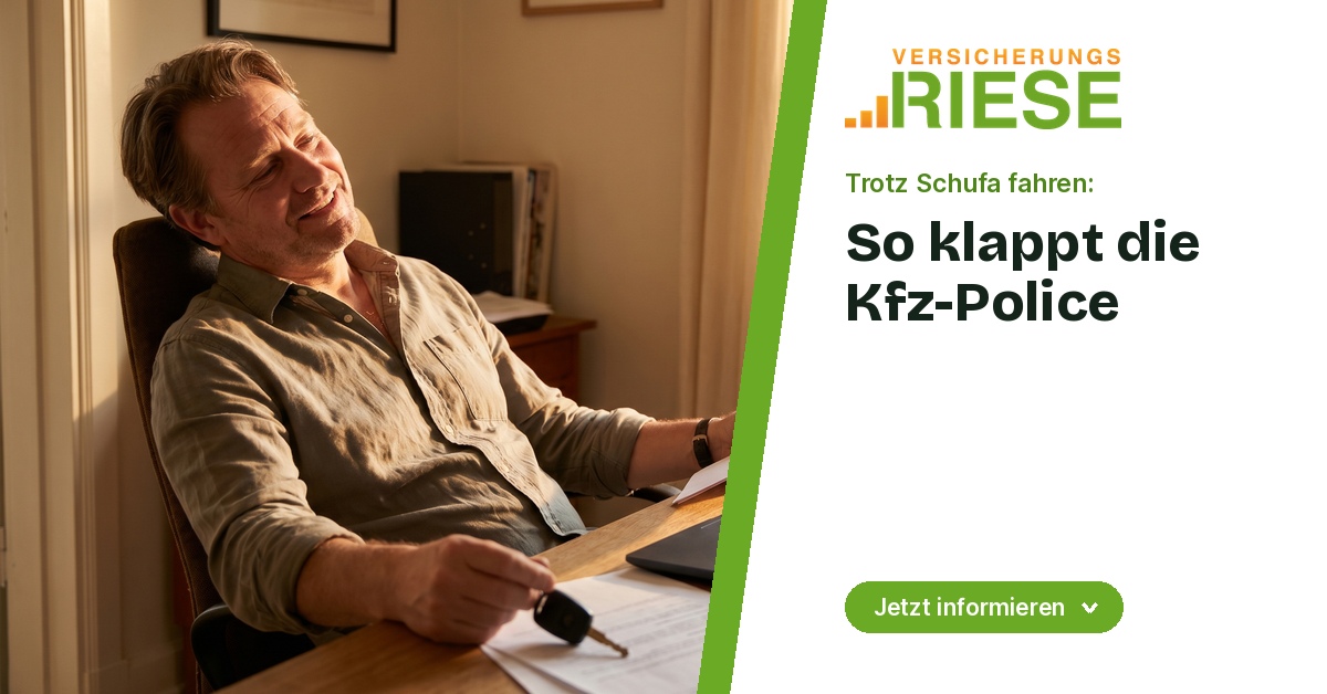 Kfz-Versicherung trotz Schufa: So klappt der Abschluss