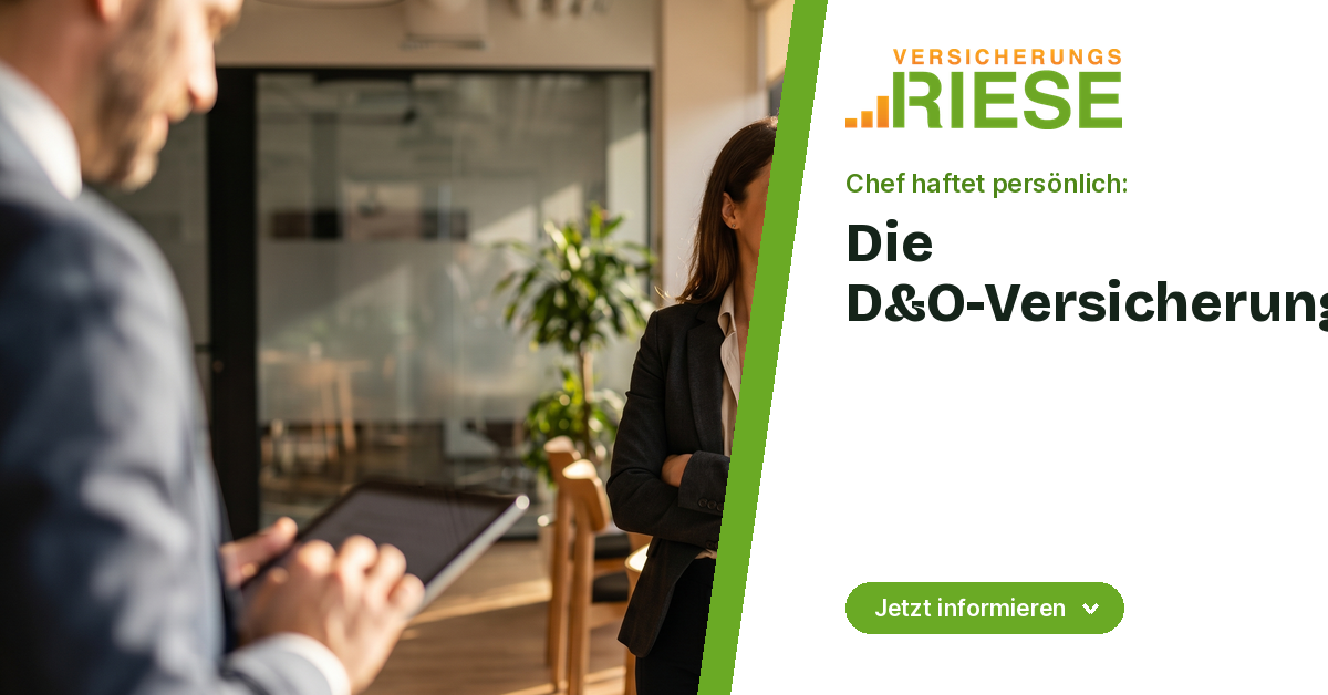 Geschäftsführer-Versicherung: D&O schützt vor Haftung