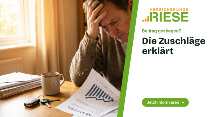 Prämienzuschlag in der Kfz-Versicherung: Ursachen und Tipps