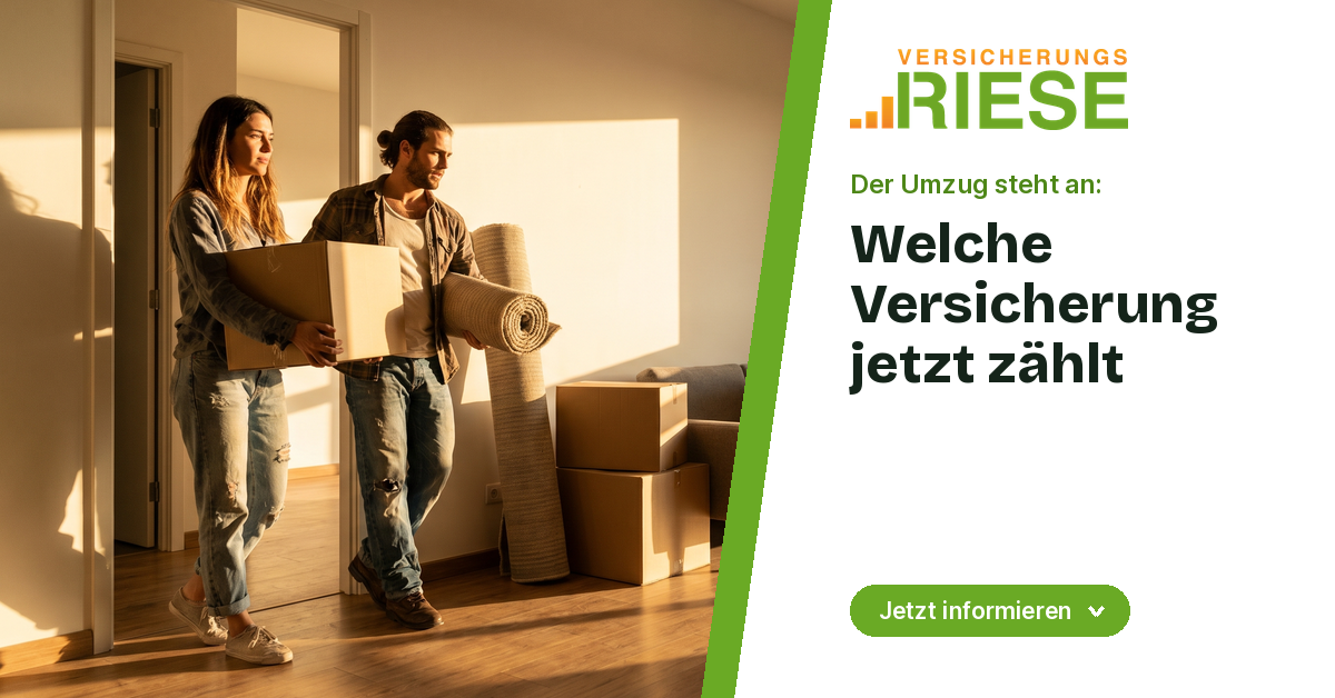 Versicherung beim Umzug: Was wirklich wichtig ist