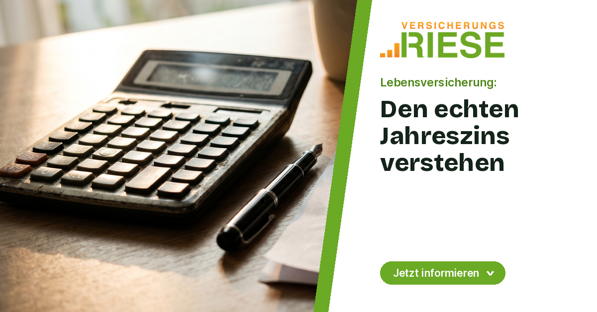 Verzinsung von Lebens- und Rentenversicherungen verstehen
