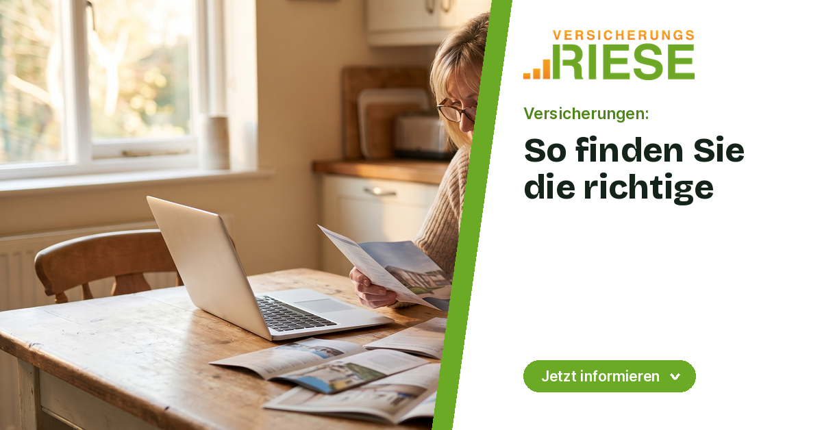 Die richtige Versicherung finden: Schritt für Schritt