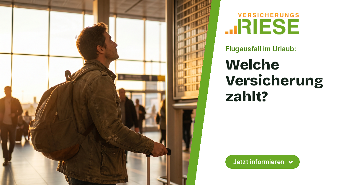 Flugausfall: Welche Rechte und welche Versicherung greifen?