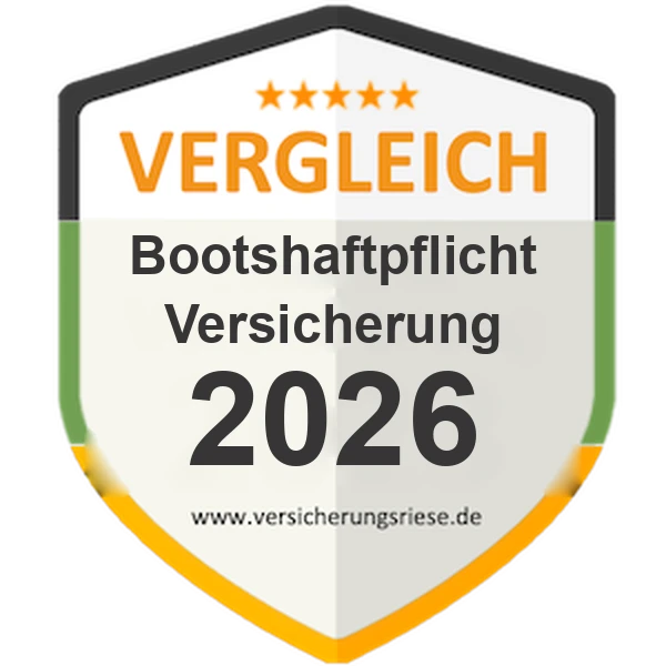 Bootshaftpflichtversicherung Vergleich 2026 – Siegel von Versicherungsriese