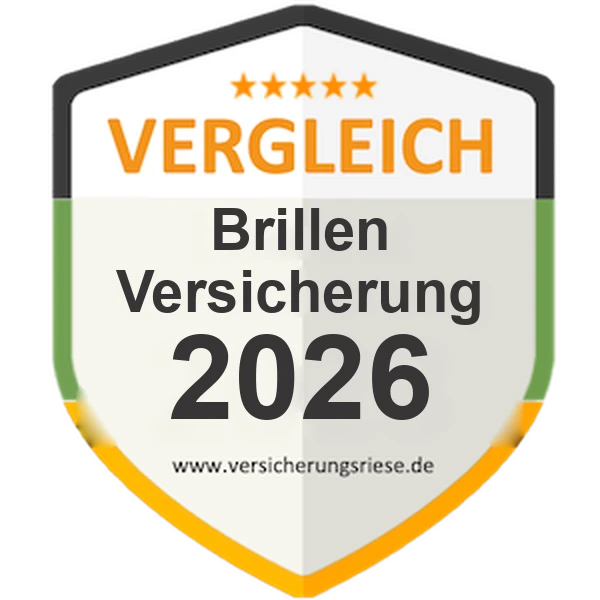 Brillenversicherung Vergleich 2026 – Siegel von Versicherungsriese