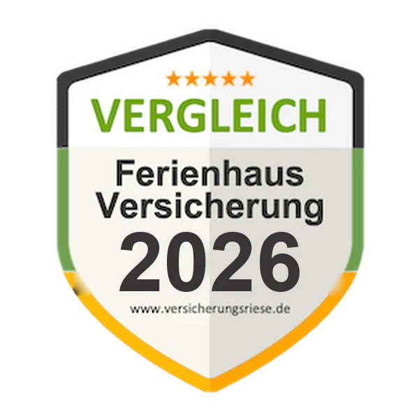 Ferienhausversicherung Vergleich 2026 – Siegel von Versicherungsriese