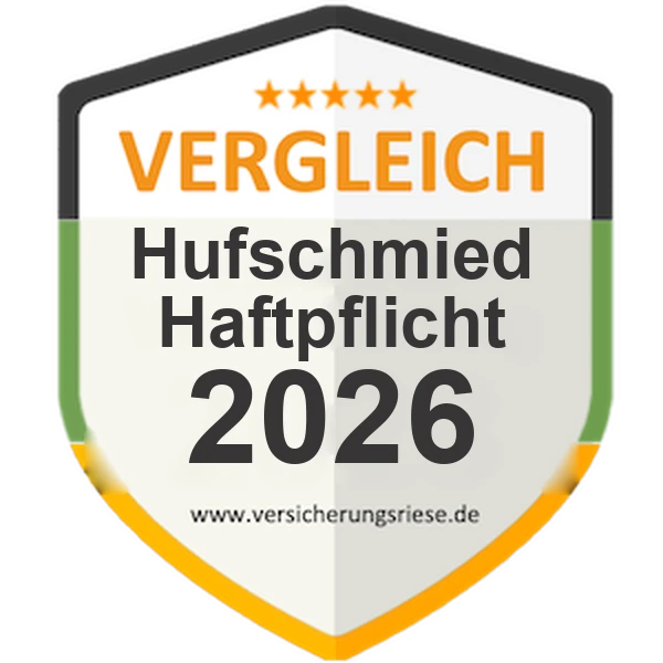 Hufschmied-Haftpflicht Vergleich 2026 – Siegel von Versicherungsriese