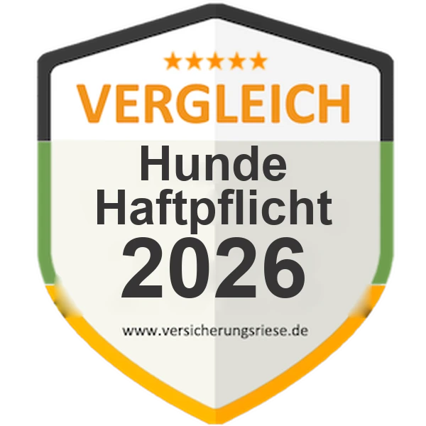 Hundehaftpflicht Vergleich 2026 – Siegel von Versicherungsriese